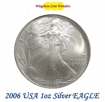 2006 1oz Silver American Eagle